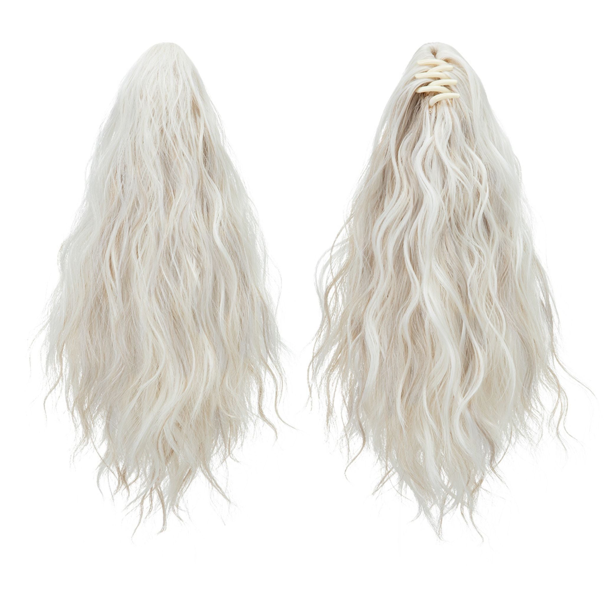 Zayfeel™ - Fluffig Vågig Ponytail med Claw Clip P064 ( SKU SAKNAS)