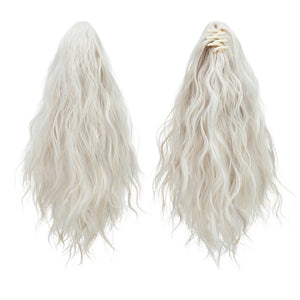 Zayfeel™ - Fluffig Vågig Ponytail med Claw Clip P064 ( SKU SAKNAS)