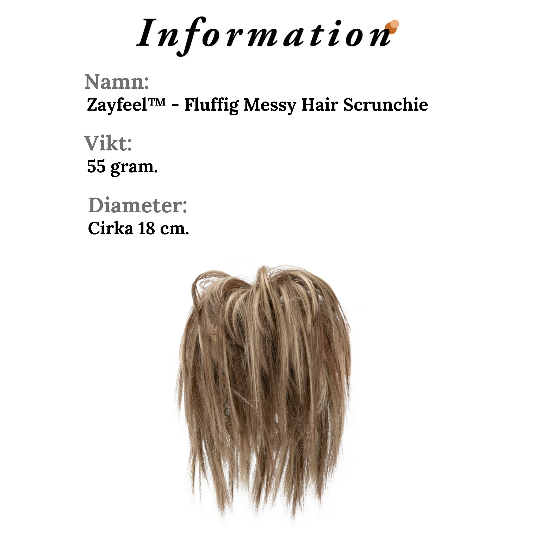 Zayfeel™ - Fluffig Messy Hair Scrunchie